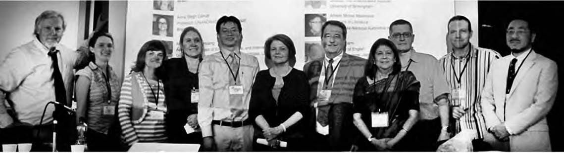 group photo of presenters