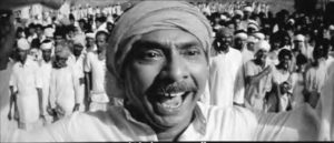 photo of a man yelling