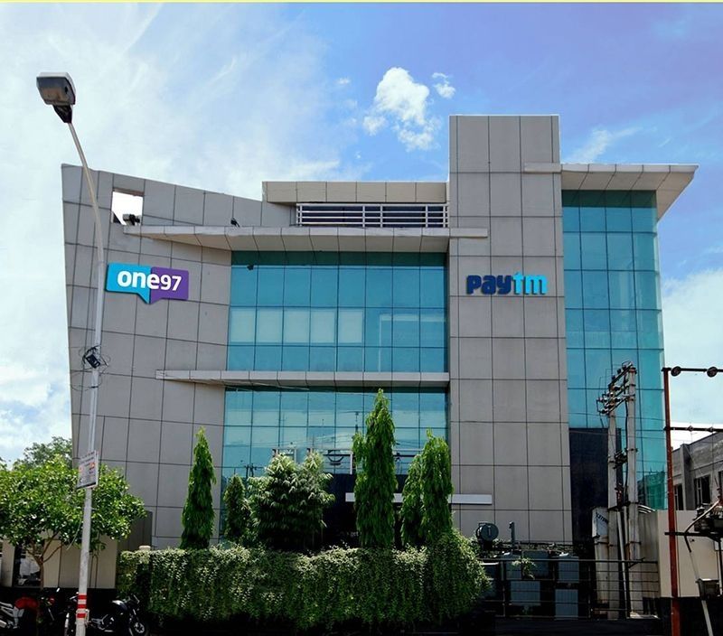  a photo of the one97 and paytm building