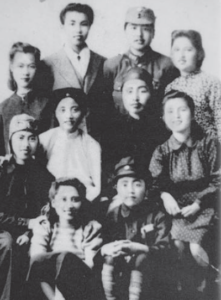 Image of a group of people taking a picture together