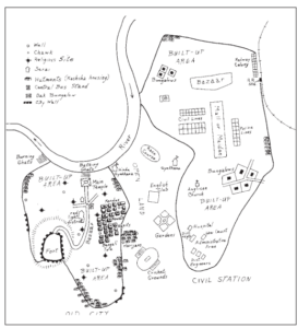 Map of South Asian Urban Model
