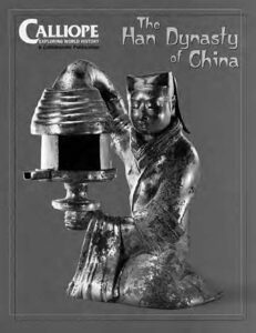 cover for calliope, which has "the han dynasty of china" written on it with a statue featured