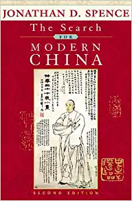 book cover for the search for modern china second edition