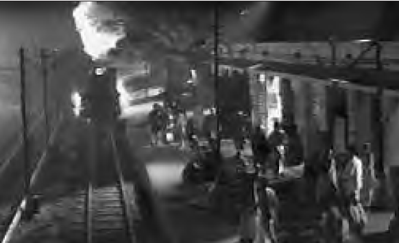 photo of a train station