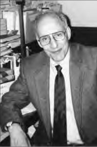 photo of an old man in a suit